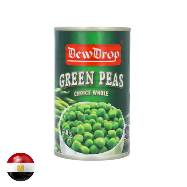 Dewdrop Green Peas Choice Whole 400gm