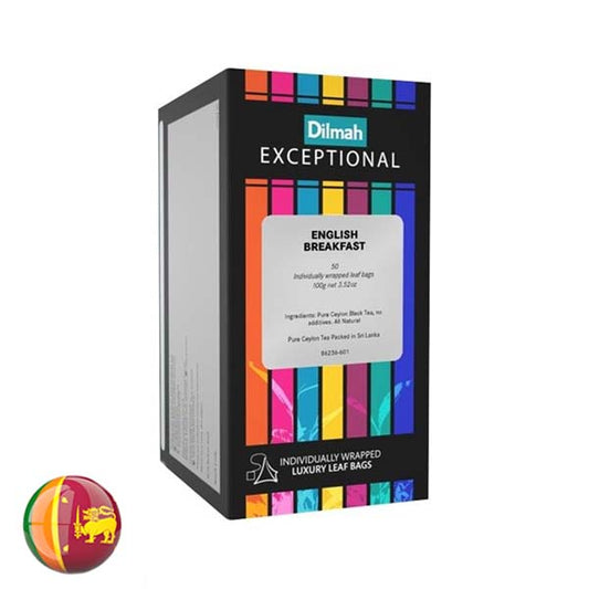 Dilmah Exceptional English Breakfast 50T/B 100gm