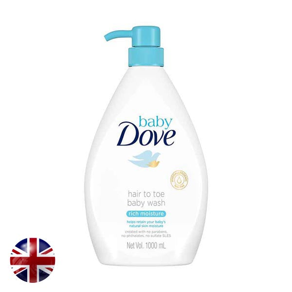 Dove Baby Wash Rich Moist 384ML