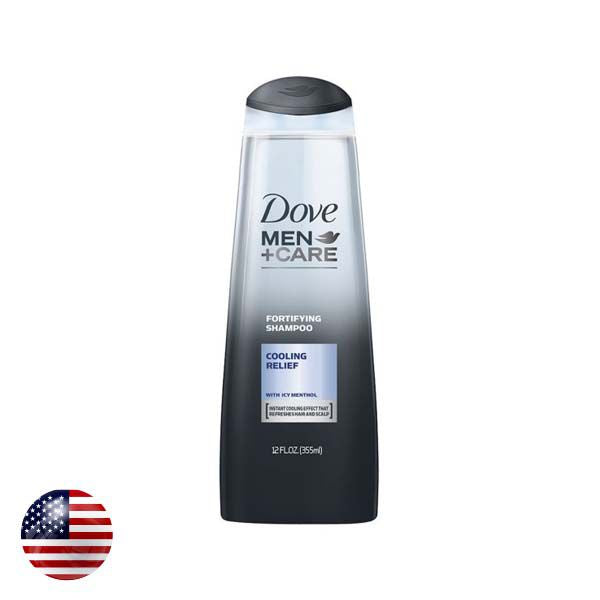 Dove Shampoo Men Cooling Relief Ice Menthol355ml