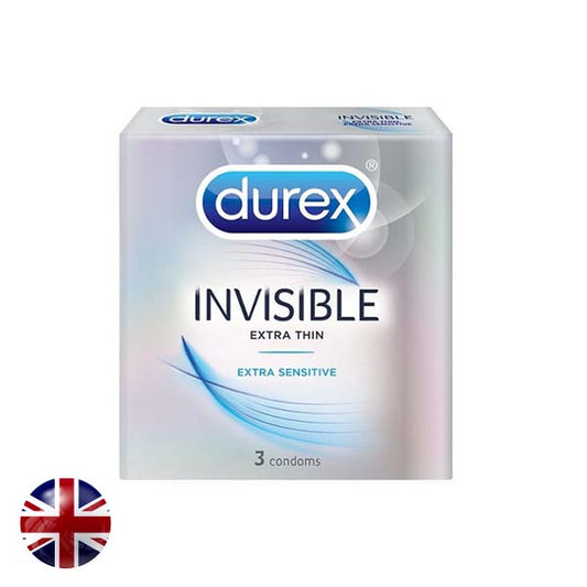 Durex invisible Extra Thin 3 Condoms