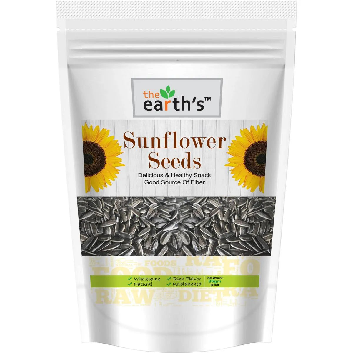 Earth's Sunflower Seeds Original 100gm