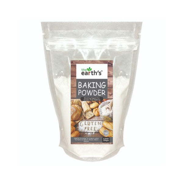 Earth's Baking Powder Gluten Free 250gm