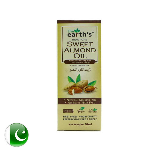 Earth's Sweet Almond Oil 30ml