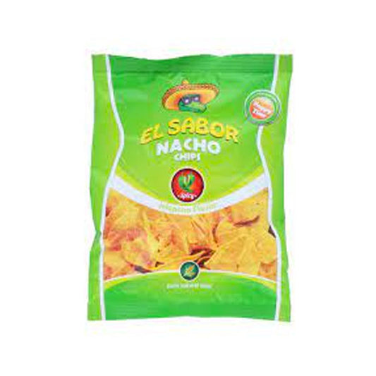 El Sabor Nacho Chips Jalapeno Flavor  100gm