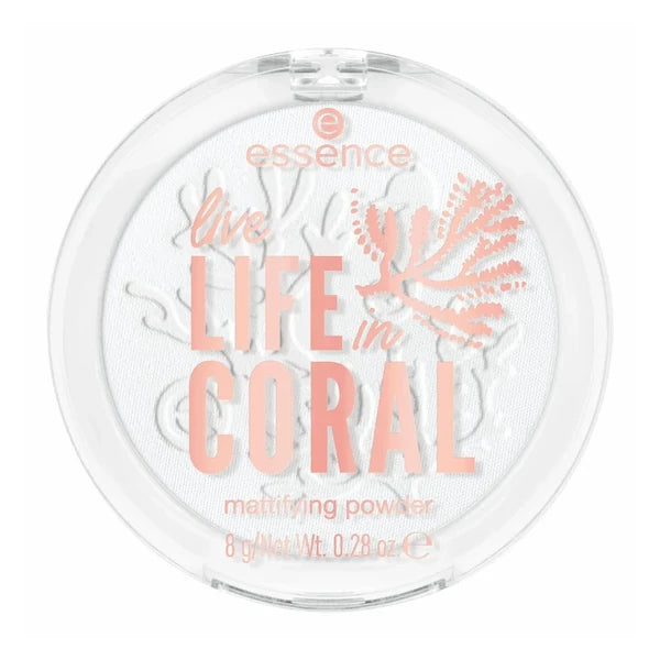 Essence Life in Coral mattifying Face Powder 01
