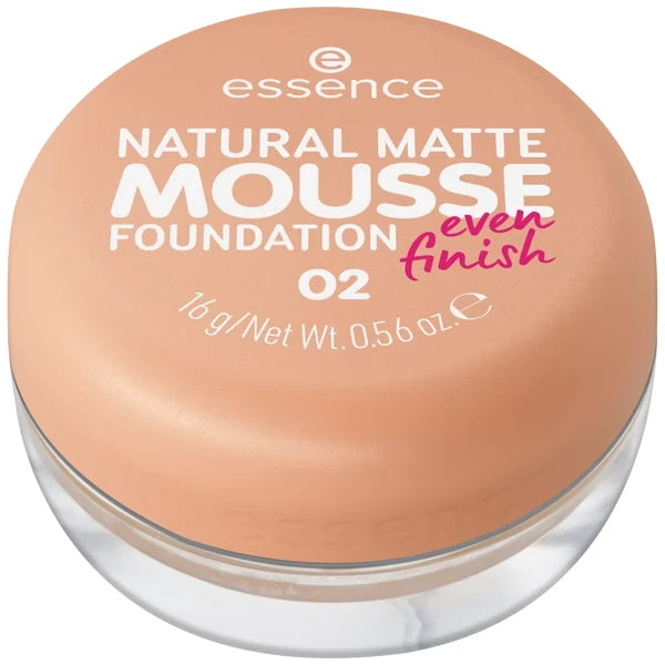 Essence Natural Matte Mousse Foundation 02