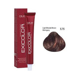 Exicolor Hair Color Cream 5.75 - Light Brown Brown Mahogany 60ml