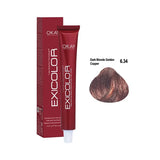 Exicolor Hair Color Cream 6.34 - Dark Blonde Golden Copper 60ml
