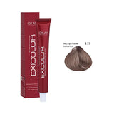 Exicolor Hair Color Cream 9.11 - Very Light Intense Ash Blonde 60ml