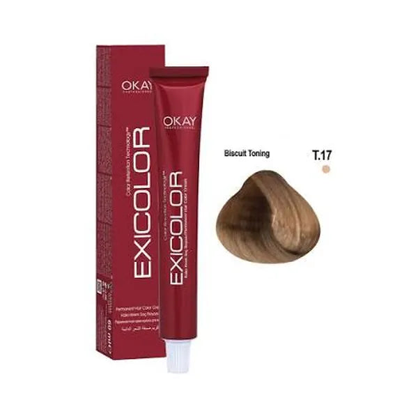 Exicolor Hair Color T.17-Biscuit Toning 60ml