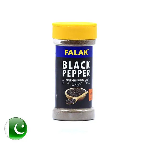 Falak Black Pepper Powder 75g Bottle – Greenvalley Rwp