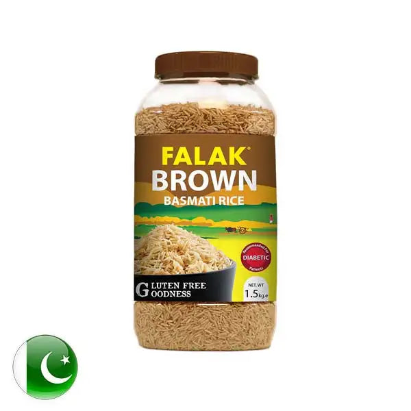 Falak Rwp Falak Rice Brown Basmati Jar 1.5G – Greenvalley Rwp