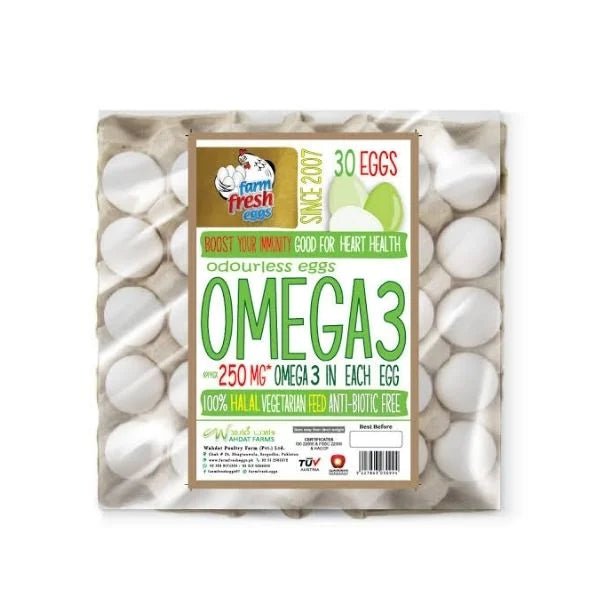 Farm Fresh Omega3 30 Eggs
