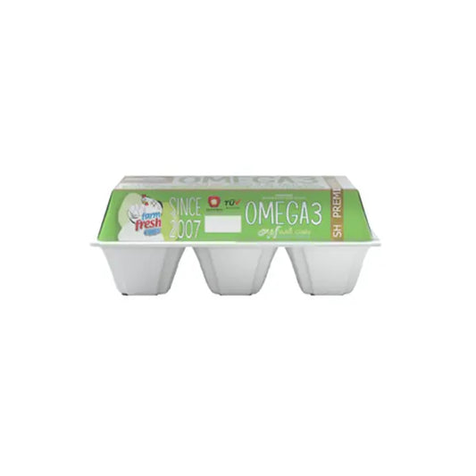 Farm Fresh Omega 3 Eggs 6 Pieces