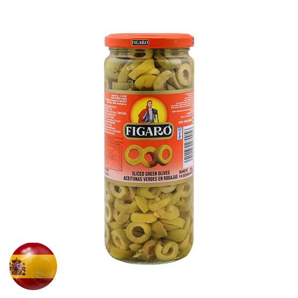 Figaro Olive Green Slice 240Gm