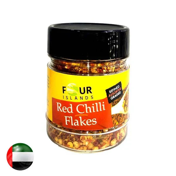 Four Islands Red Chilli Flake 40gm – Greenvalley Rwp
