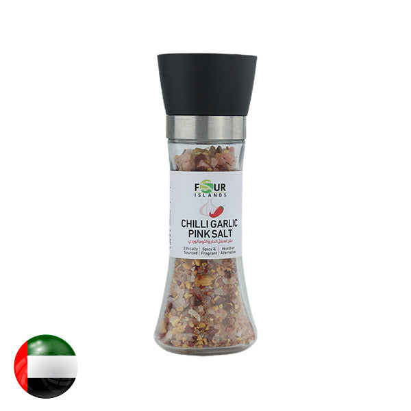 Four Islands Chilli Garlic Pink Salt 150gm