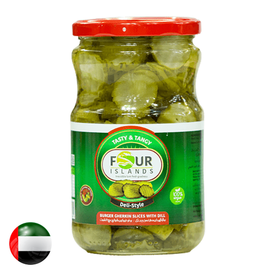 Four Islands Rondel Sliced Cucumber Pickle 680gm