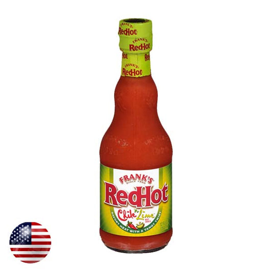 Franks Red Hot Sauce Chile AND Lime 12 Oz