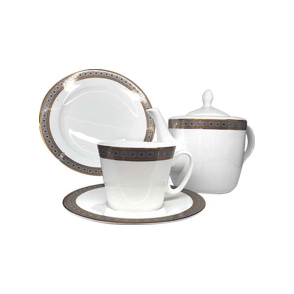 Frenwick Bianca Leaf Tea Set 24 Pcs  13-3051