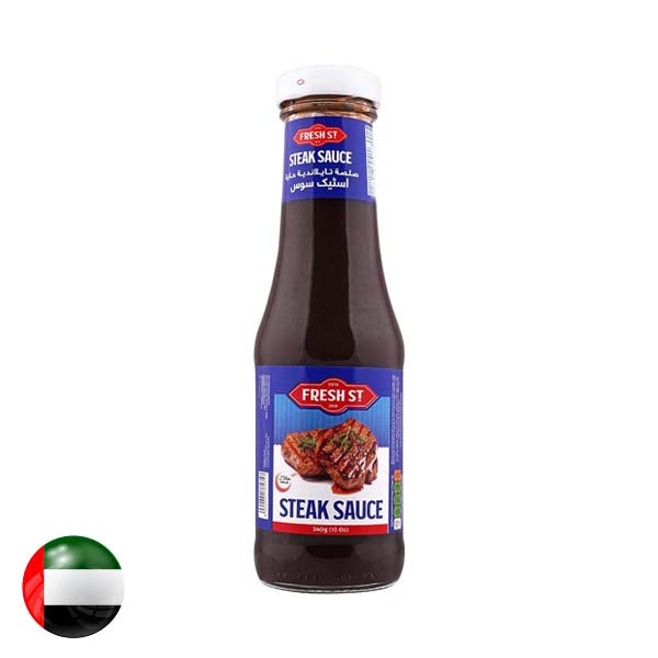 Fresh St Steak Sauce 340gm