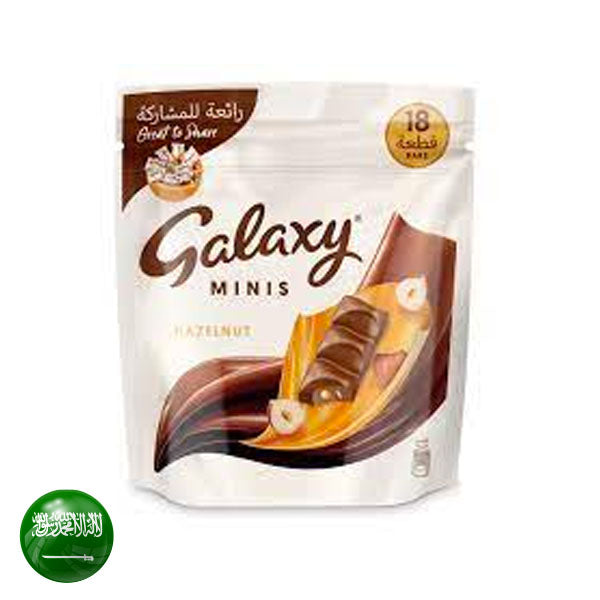 Galaxy Minis Hazelnut Chocolate 225 gm