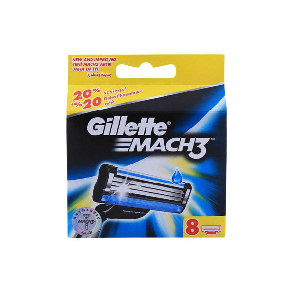 Gillette Mach3 Cart 8 Blades