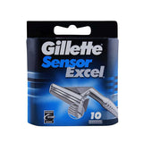 Gillette Sensor Excel Cart 10 Blades