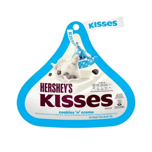Hersheys Kisses Cookies&Creme 36g