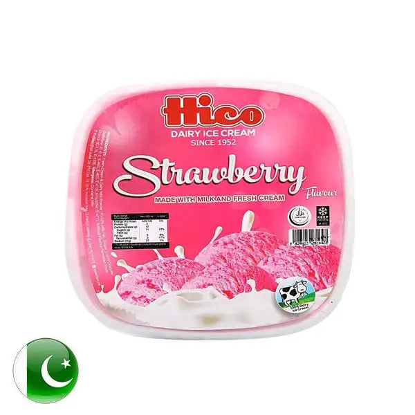 Hico Ice Cream Strawberry 1.8 Ltr