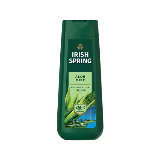 Irish Spring Body Wash Aloe Mist 20Oz/591Ml