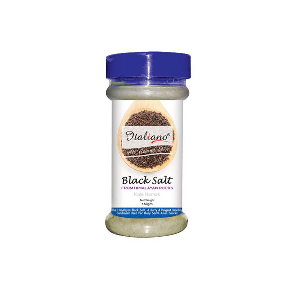 Italiano Black Salt 150gm