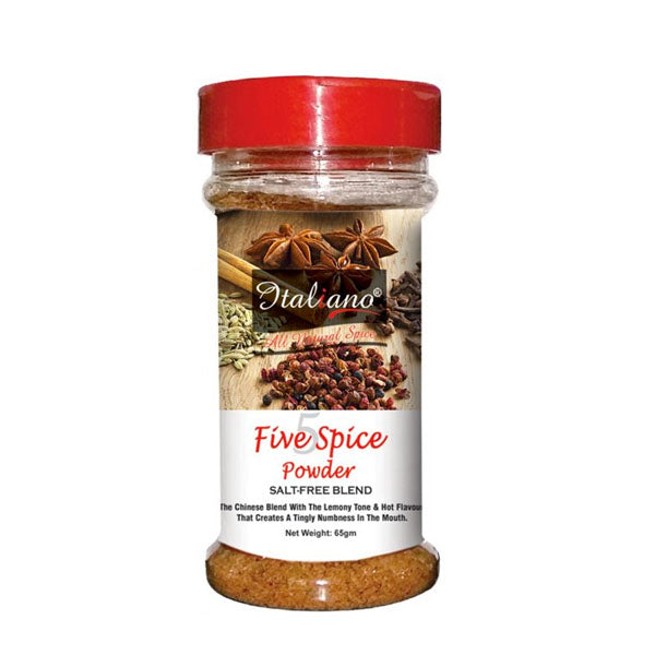 Italiano Five Spice Powder Salt Free Blend 65gm