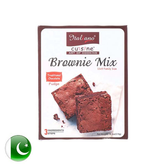 Italiano Traditional Mini Brownies Fudge 519GM