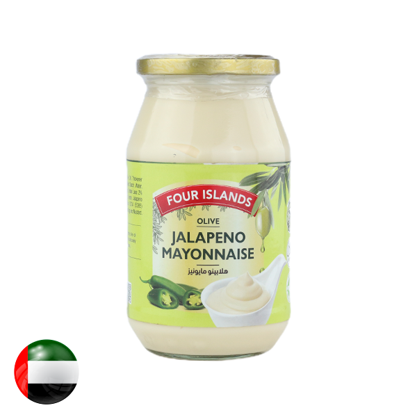 Four Islands Olive Jalapeno Mayonnaise 500gm