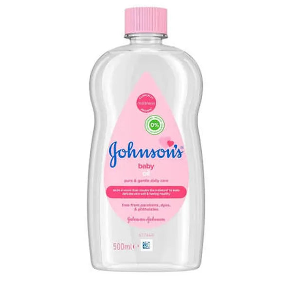 Johnsons baby oil pure & gentle 500ml