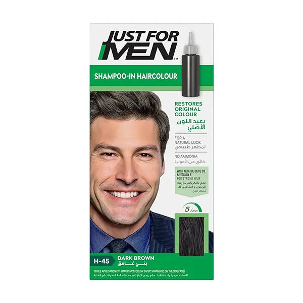 Just For Men Hair Colour Dark Brown 60Ml