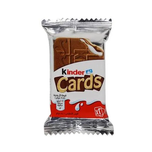 Kinder cards 25.6gm