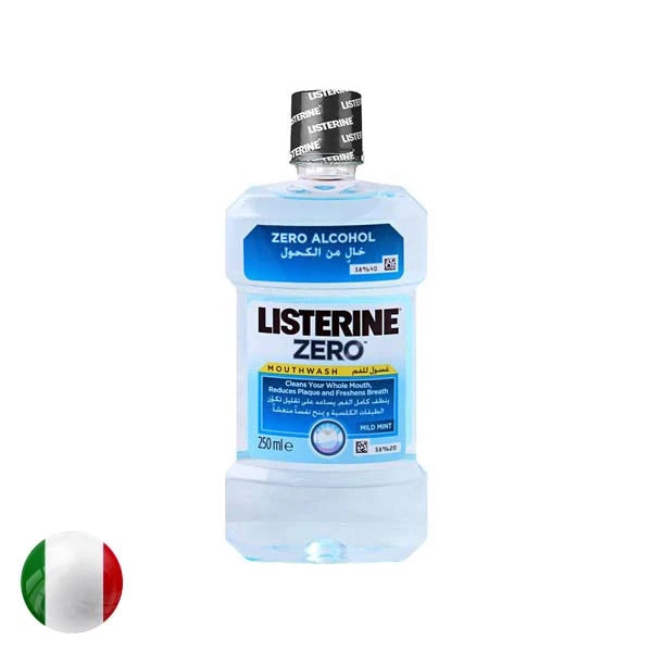 Listerine Mouth Wash Zero Alcohol 250ml 589620