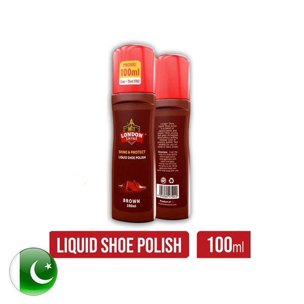 London Shine Liquid Shine Polish Brown Promo 100 Ml