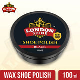 London Shine Shoe Polish Black 100 Ml