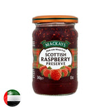 Mackays Scottish Raspberry Jam 340G 12 Oz