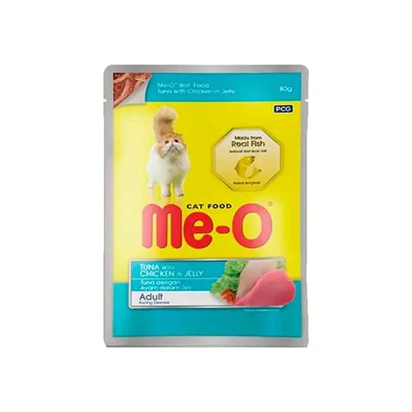 Me-O Cat Food Tuna Pouch 80 Gm