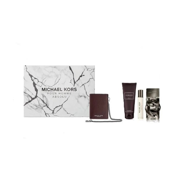 Michael Kors Men's Pour Homme Absolu 4pcs EDP Gift