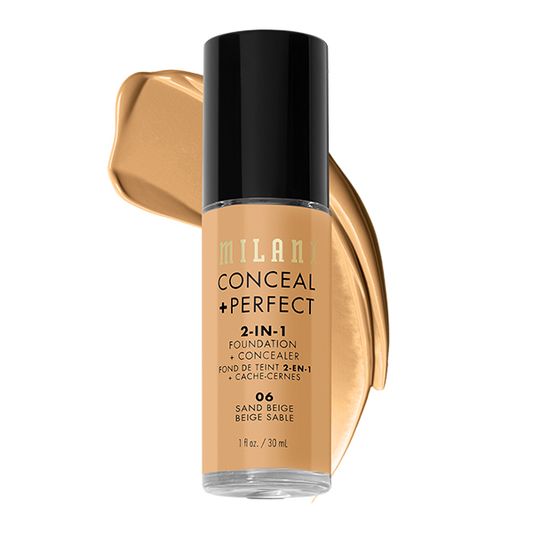 Milani Perfect(2In1 Foundation)+ Concealer-Sand Beige-06
