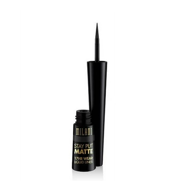 Milani Stay Put Matte 17hr Liquid EyeLiner - 01 Black Matte