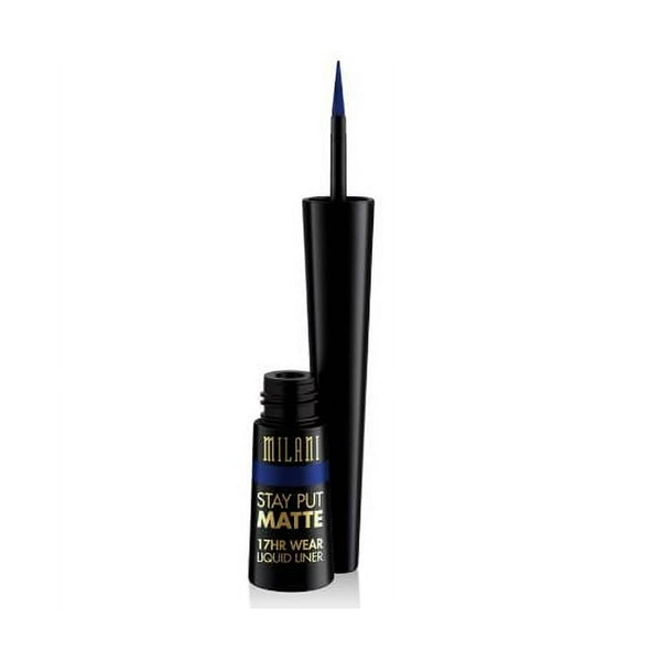 Milani Stay Put Matte 17hr Liquid EyeLiner - 04 Midnight