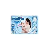 Molfix Diaper, Mini No-2, 35-Pack