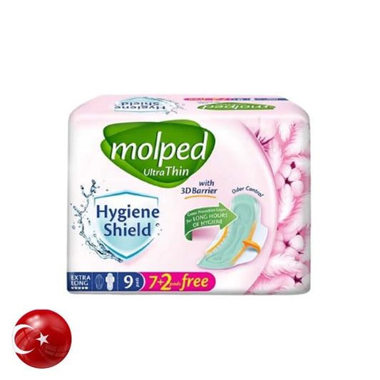 Molped Maxi Thin Hygiene Shield With Barrier XL 7+2